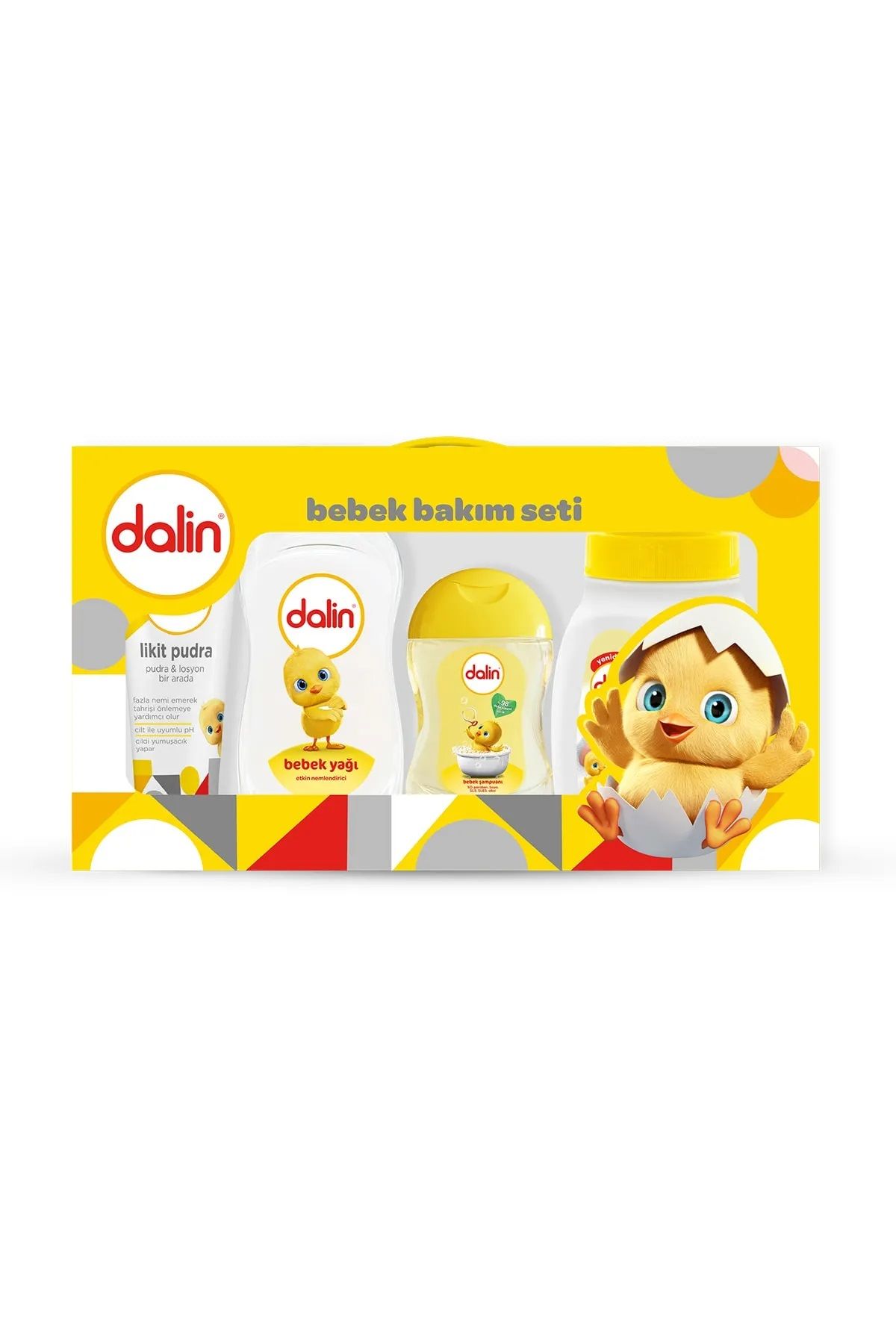 Dalin Bebek Bakım Seti Likit Pudralı