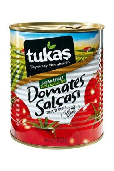 TUKAŞ DOMATES SALÇA 1/1 830 GR