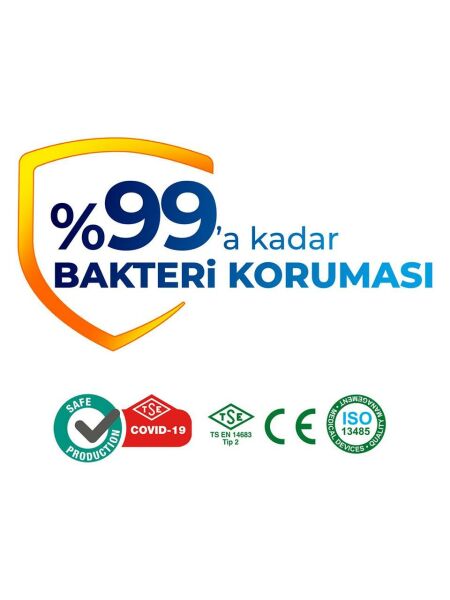 EVONY MASKE SİYAH PK:50 Lİ