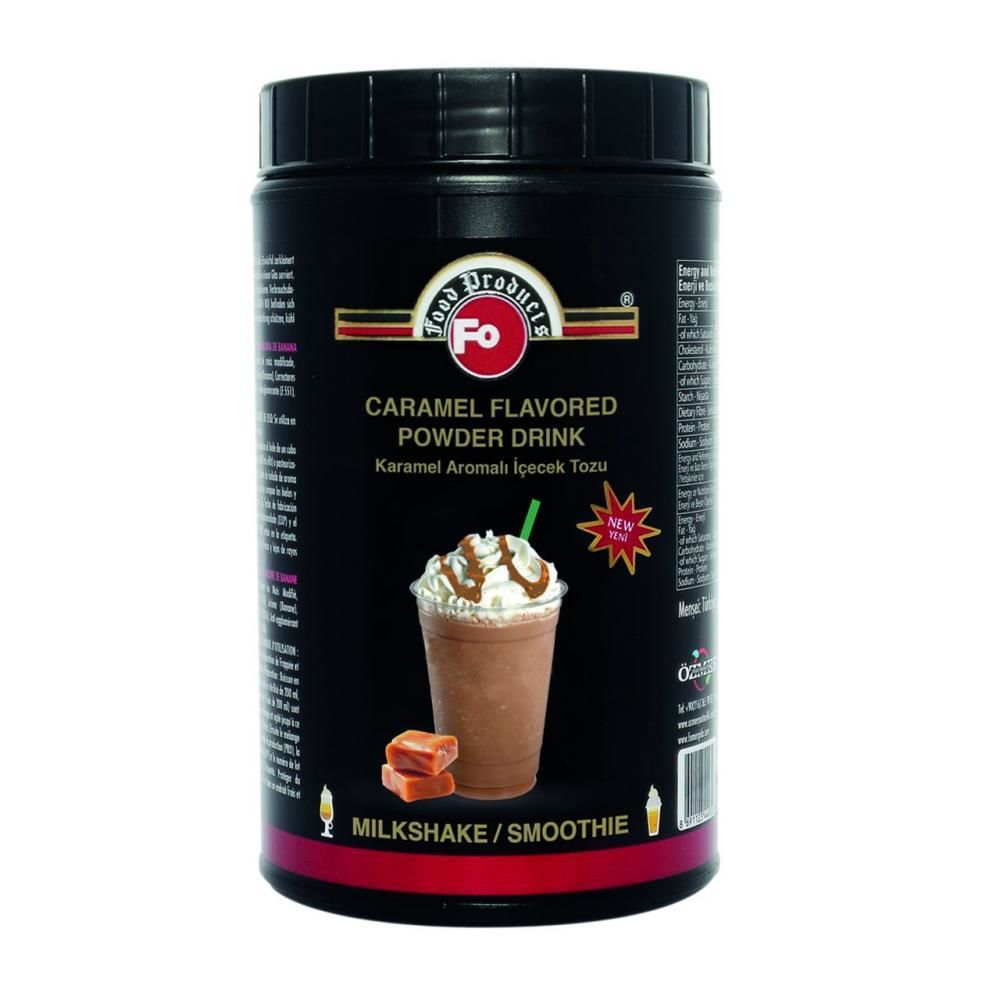 FO MİLK SHAKE KARAMEL 1 KG KAVANOZ