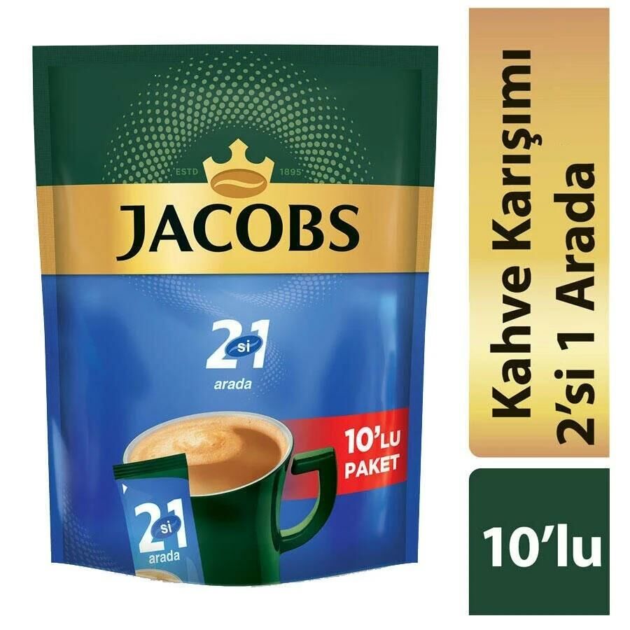 JACOBS 2 İN 1 PAKET 10 LU PAKET 10*10,5 G