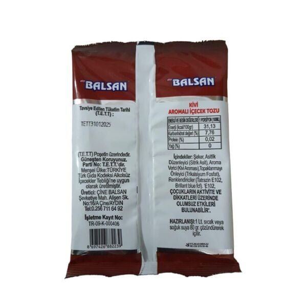 BALSAN TOZ KIVI 250 G. SICAK İÇECEK ÇAY