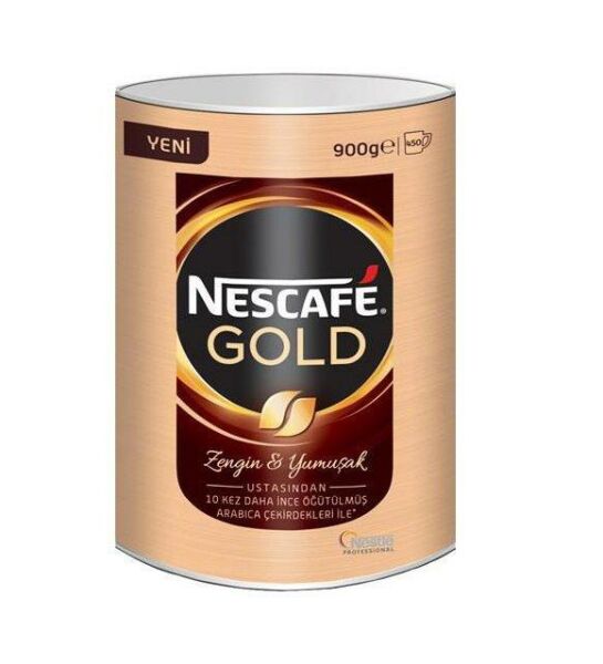 NESCAFE GOLD YEDEK 900 G. TENEKE KUTU