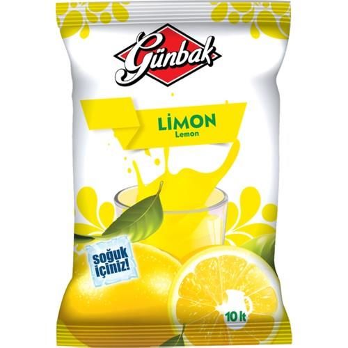 GÜNBAK TOZ LIMON 450 G. 10 LT.