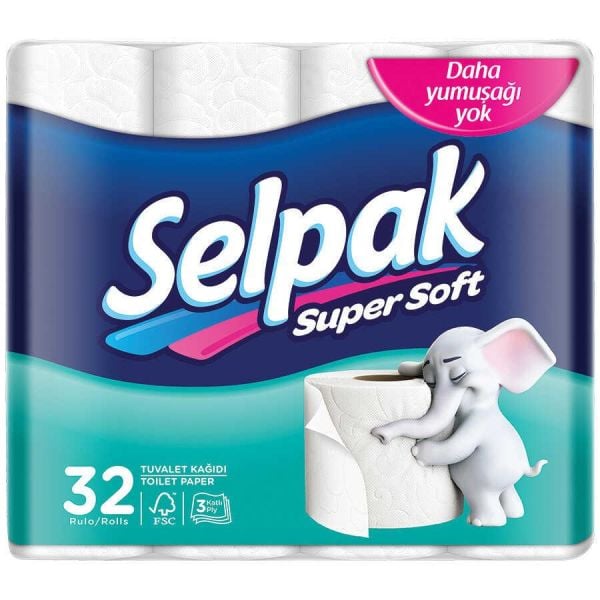 SELPAK 32'LI TUVALET KAGIDI 3 KATLI