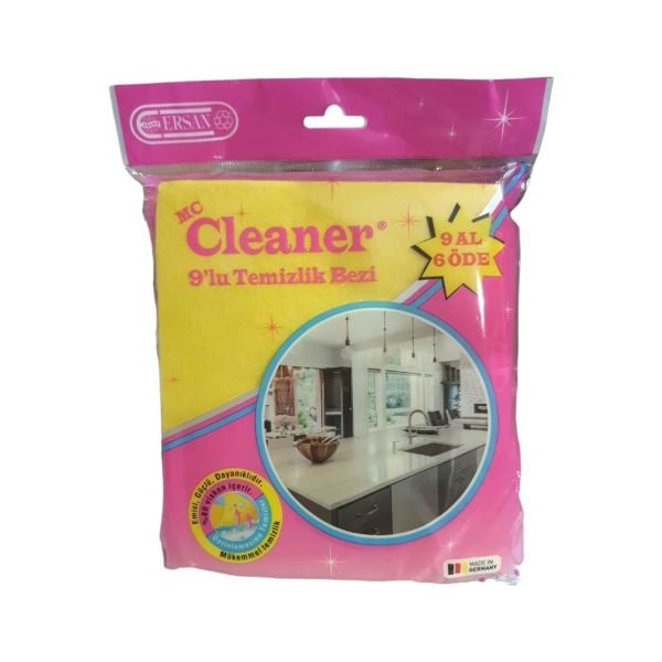 ERSAN 9 LU SARI TEMİZLİK BEZİ MC. CLEANER