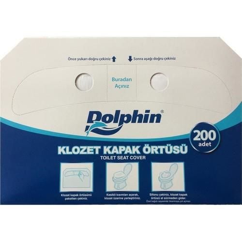 DOLPHİN KLOZET KAPAK ÖRTÜSÜ PK:200 LÜ
