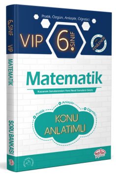 6. Sınıf VIP Matematik Konu Anlatımlı