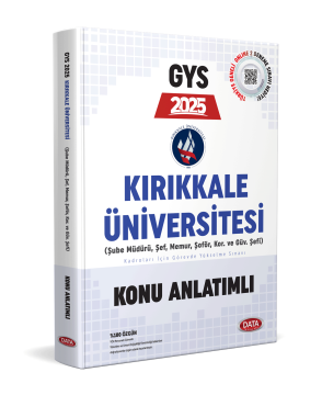 Kırıkkale Üniversitesi GYS Konu Anlatımlı