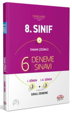 8. Sınıf 6 Deneme Sınavı Tamamı Çözümlü