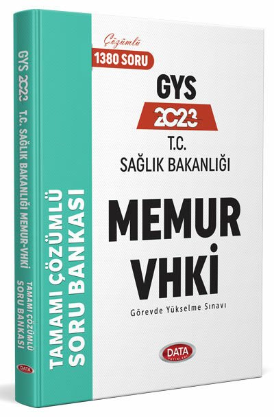 2023 T.C. Sağlık Bakanlığı Memur VHKİ Tamamı Çözümlü Soru Bankası