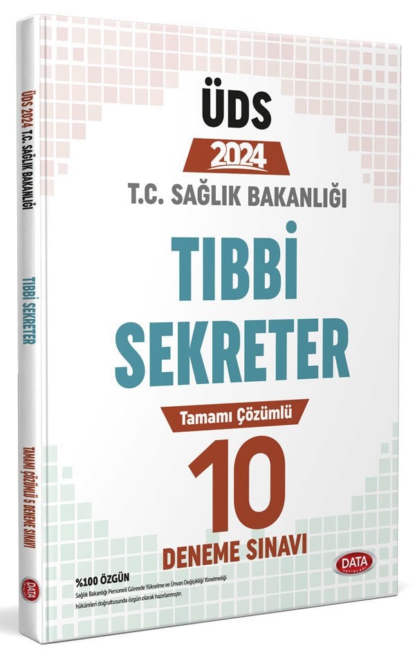 T.C. Sağlık Bakanlığı GYS Tıbbi Sekreter Tamamı Çözümlü 10 Deneme Sınavı