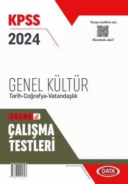 2024 KPSS Genel Kültür Çalışma Testleri