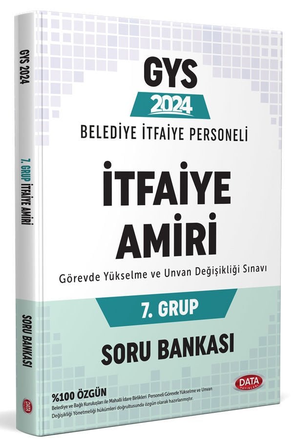 Belediye İtfaiye Personeli İtfaiye Amiri 7. Grup GYS Soru Bankası