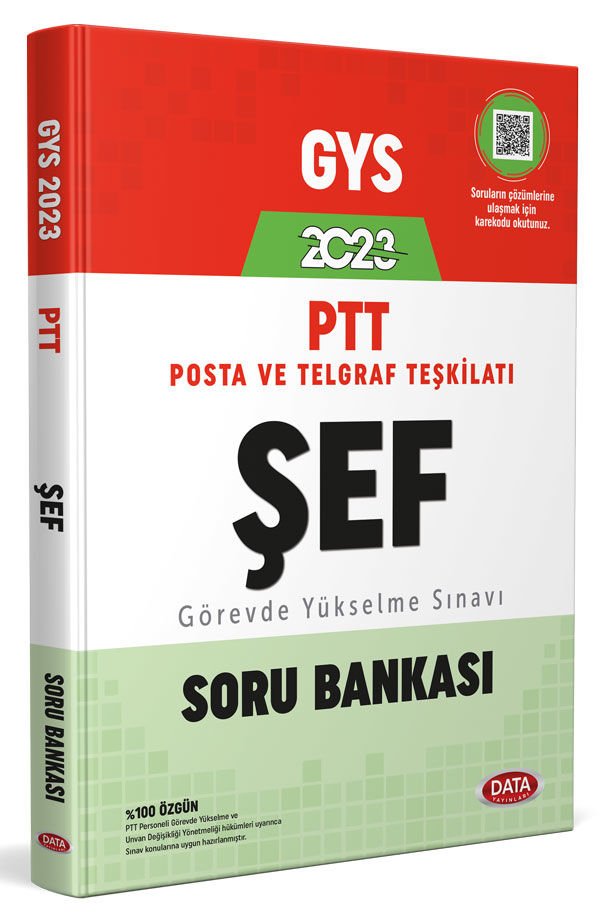 Posta ve Telgraf Teşkilatı PTT GYS Şef Soru Bankası