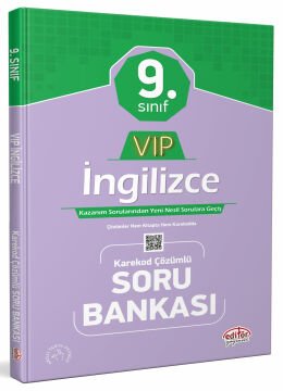 9. Sınıf İngilizce Soru Bankası