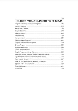 Eğitimde Program Geliştirme ve Değerlendirme - Burhan Akpınar