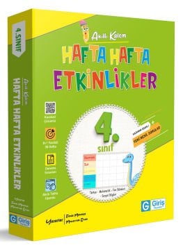 4. Sınıf Akıllı Kalem Hafta Hafta Etkinlikler (8+1 Fasikül)