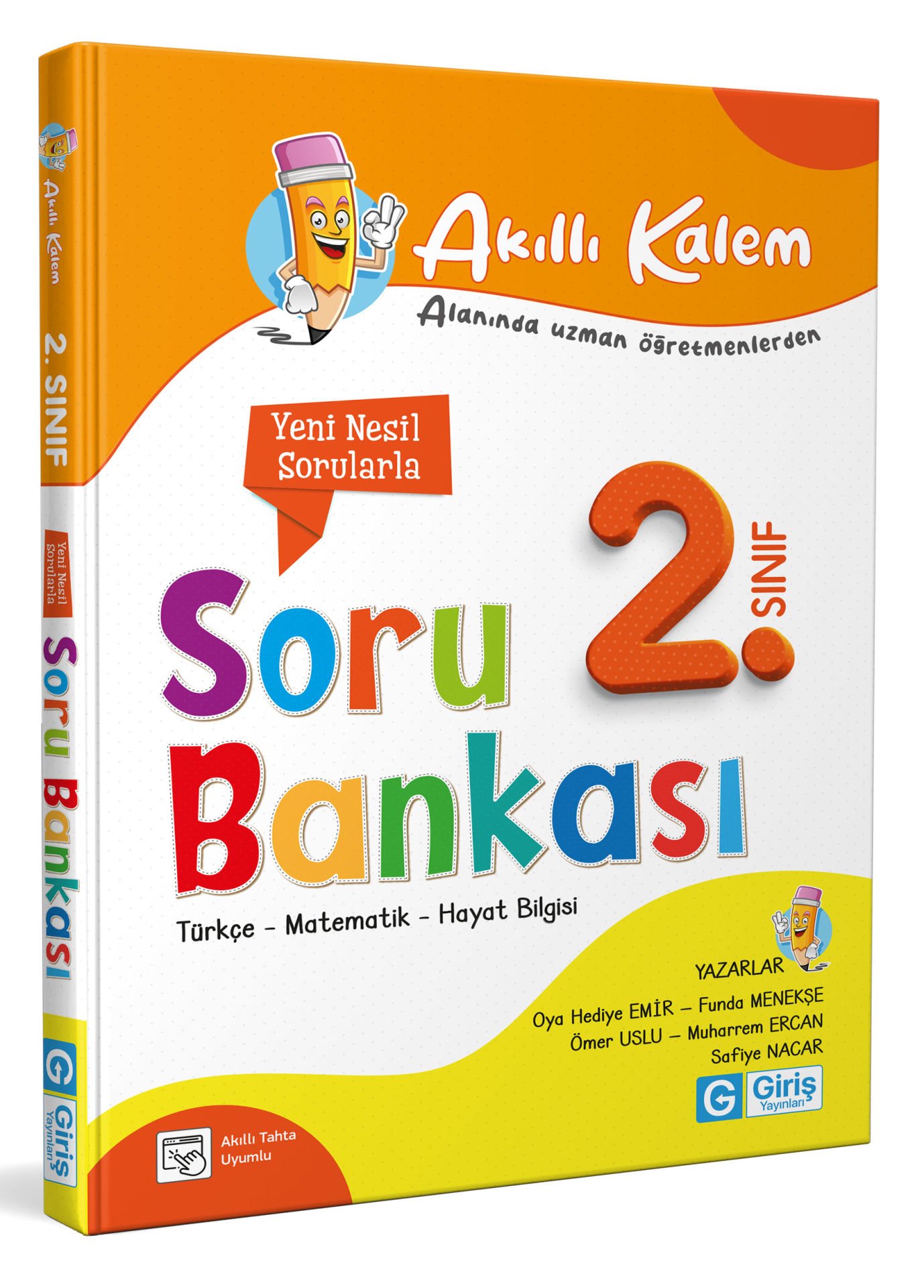 2. Sınıf Akıllı Kalem Tüm Dersler Soru Bankası