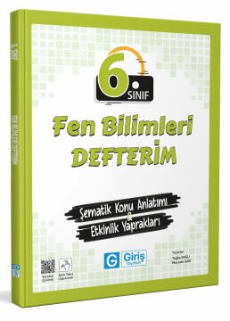 6. Sınıf Fen Bilimleri Seti - Giriş Yayınları