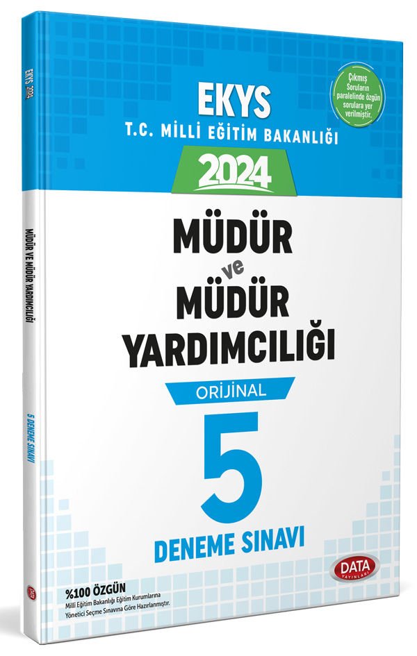 MEB EKYS Müdür ve Müdür Yardımcılığı Orijinal 5 Deneme Sınavı