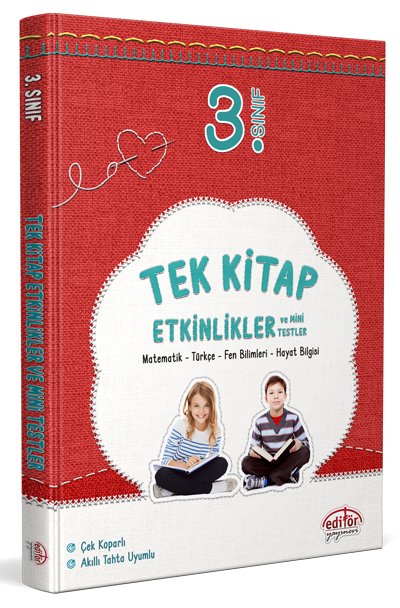 3. Sınıf Tek Kitap Etkinlikler ve Mini Testler