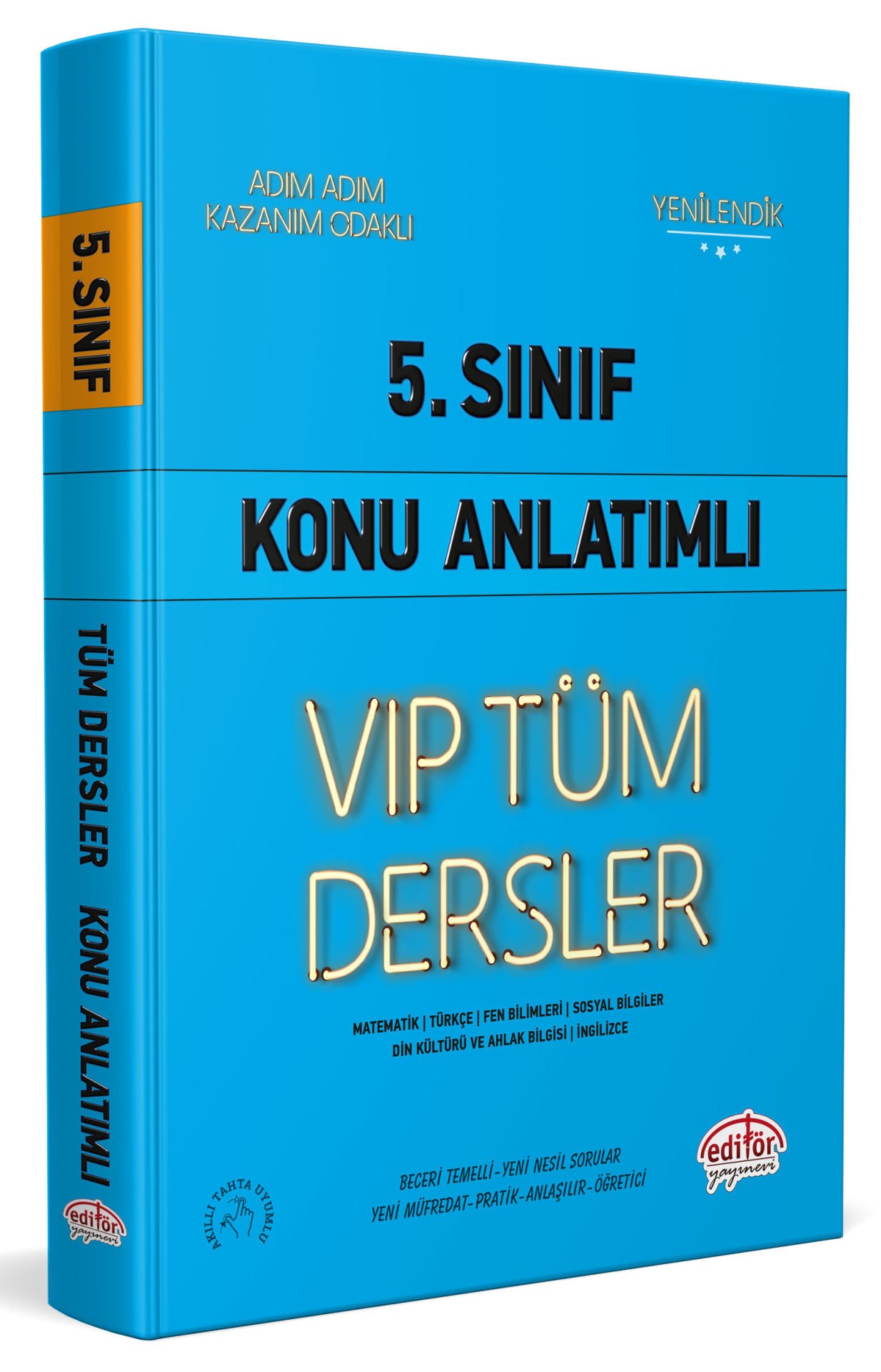5. Sınıf VIP Tüm Dersler Konu Anlatımı Mavi Kitap