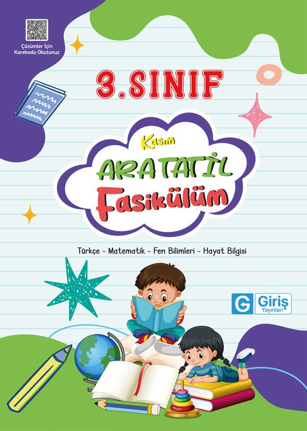 3. Sınıf 1. Ara Tatil Kitabı - Giriş Yayınları