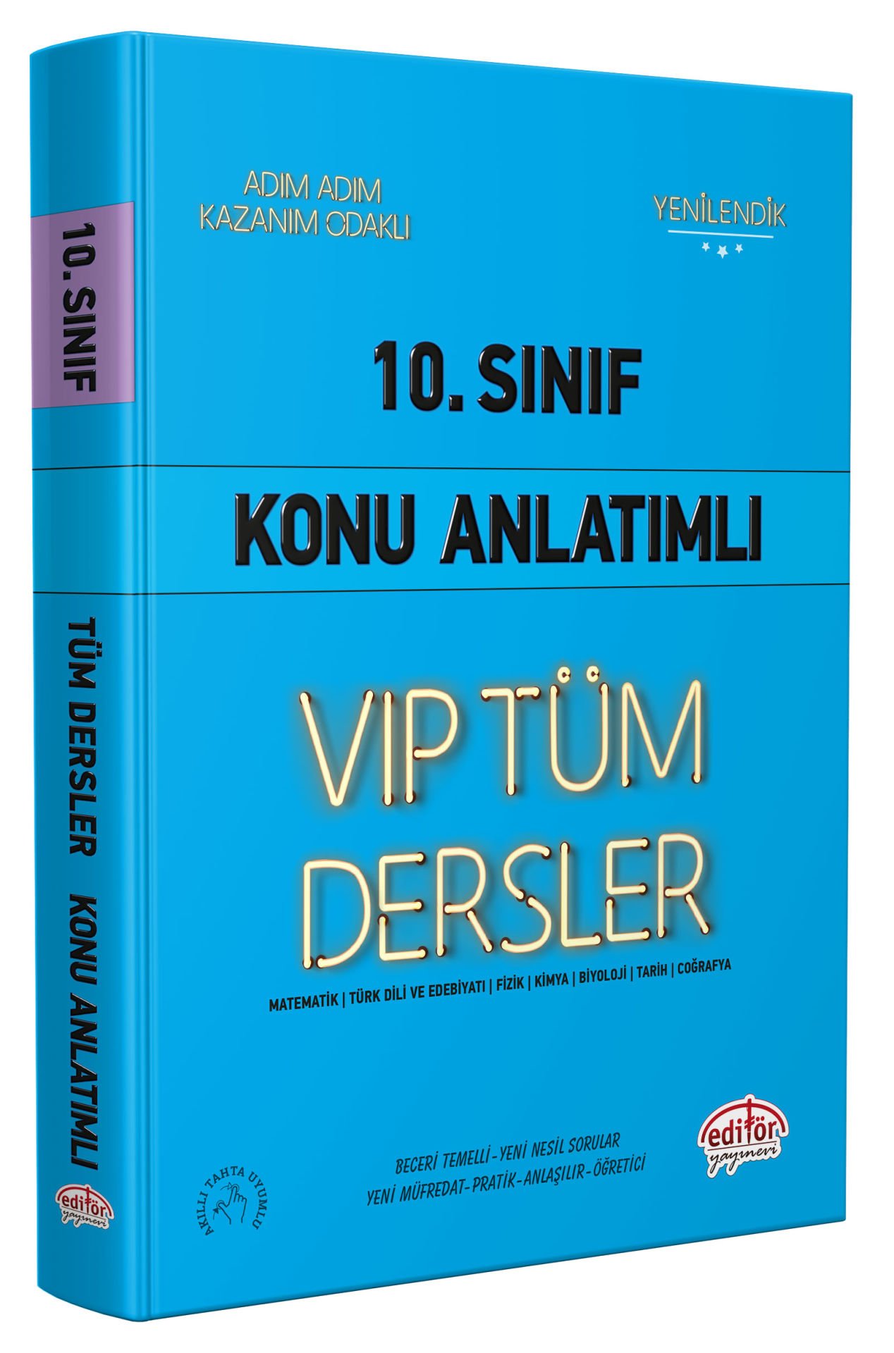 10. Sınıf VIP Tüm Dersler Konu Anlatımlı Mavi Kitap