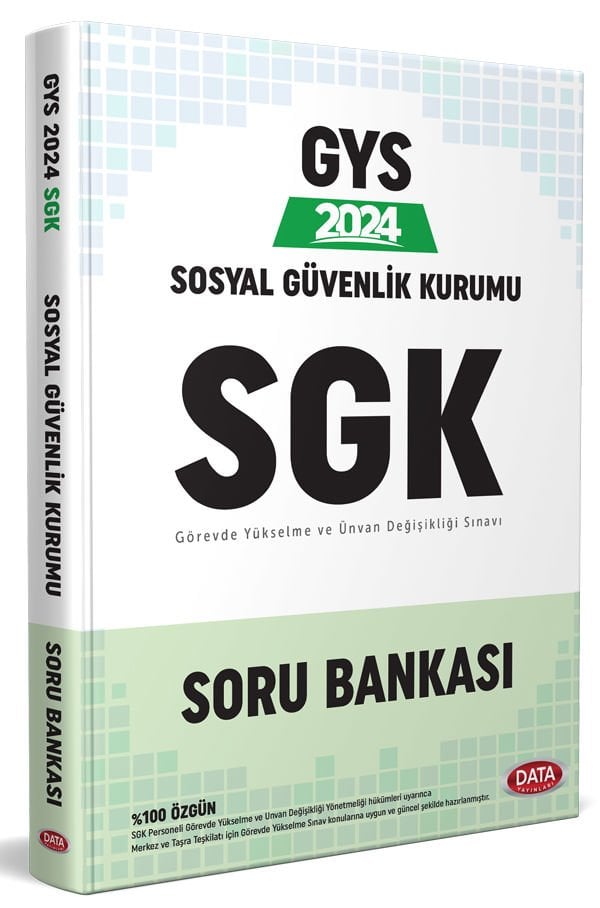 2024 Sosyal Güvenlik Kurumu SGK GYS Soru Bankası