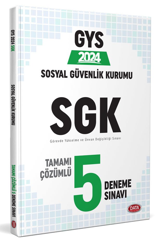 Sosyal Güvenlik Kurumu SGK GYS Tamamı Çözümlü 5 Deneme Sınavı