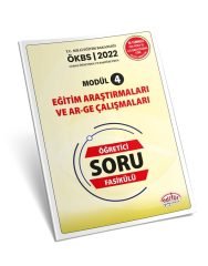 Uzman ve Başöğretmen Modül 4 Eğitim Araştırmaları ve Ar-ge Çalışmaları Özet ve Öğretici Soru Fasikülü