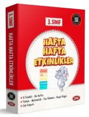 3. Sınıf Hafta Hafta Etkinlikler (8 Fasikül)