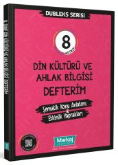 8. Sınıf Dubleks Serisi Din Kültürü ve Ahlak Bilgisi Seti - Markaj Yayınları