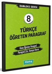 8. Sınıf Dubleks Serisi Türkçe Seti - Markaj Yayınları