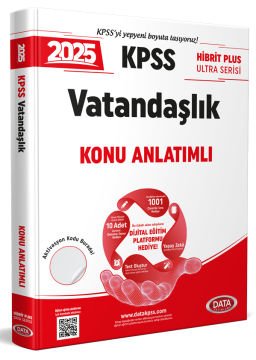 2025 KPSS Hibrit Plus Ultra Serisi Vatandaşlık Konu Anlatımlı + Dijital Eğitim Platformu Hediye