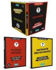 7. Sınıf Dubleks Serisi Matematik Seti - Markaj Yayınları