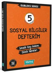 5. Sınıf Dubleks Serisi Sosyal Bilgiler Seti - Markaj Yayınları
