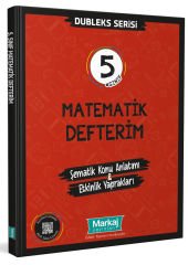 5. Sınıf Dubleks Serisi Matematik Seti - Markaj Yayınları