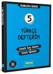 5. Sınıf Dubleks Serisi Türkçe Seti - Markaj Yayınları