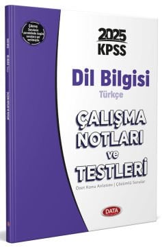 2025 KPSS Dil Bilgisi Çalışma Notları ve Testleri