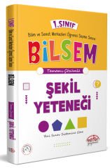 1. Sınıf Bilsem Hazırlık Şekil Yeteneği Tamamı Çözümlü - Editör Yayınevi