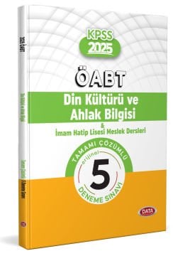 ÖABT Din Kültürü ve Ahlak Bilgisi & İHL Meslek Dersleri Öğretmenliği Tamamı Çözümlü 5 Deneme Sınavı