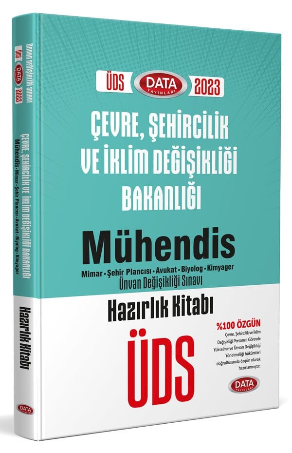 Çevre, Şehircilik ve İklim Bakanlığı Mühendis Unvan Değişikliği Sınavı Hazırlık Kitabı