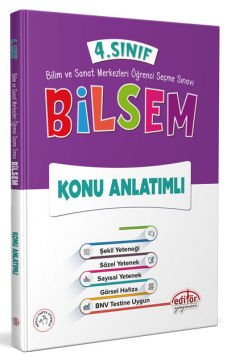 4. Sınıf Bilsem Konu Anlatımlı - Editör Yayınevi