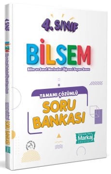 4. Sınıf Bilsem Çözümlü Soru Bankası - Markaj Yayınları