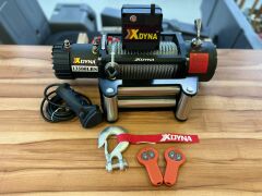 24 Volt XDYNA 13500 LB Çift Kumandalı Off Road Vinç