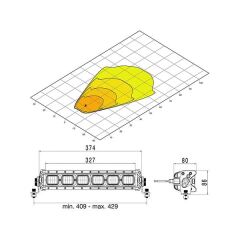 HELLA ValueFit 38 cm LED Bar - 44W