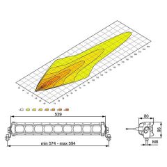 HELLA ValueFit LBX 540 55cm Off Road LED Bar