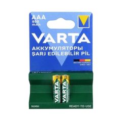 Varta Şarj Edilebilir Kalem Pil 2'li AAA 800mAh